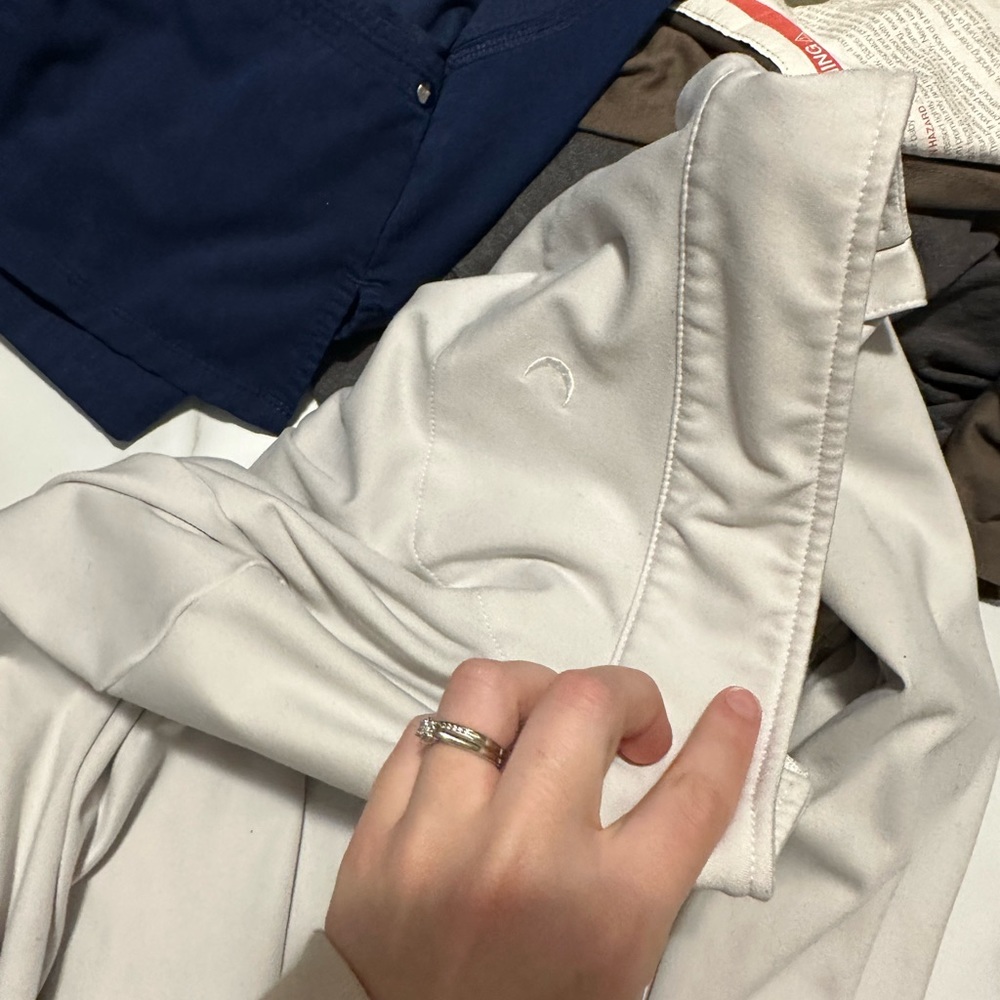 Zyia Activewear 3/4 Zip White